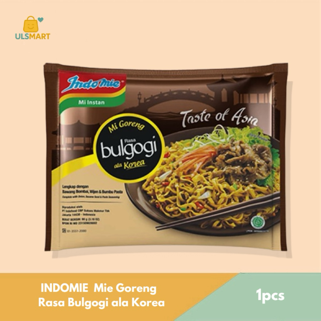 

INDOMIE Mie Goreng Rasa Bulgogi ala Korea