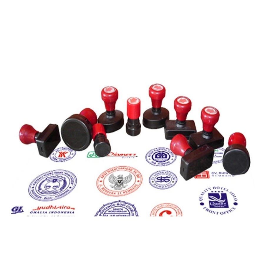 

(1 hari jadi) Stampel Custom/Stampel Lunas/Stampel Nama/Free Desain/Include Tinta