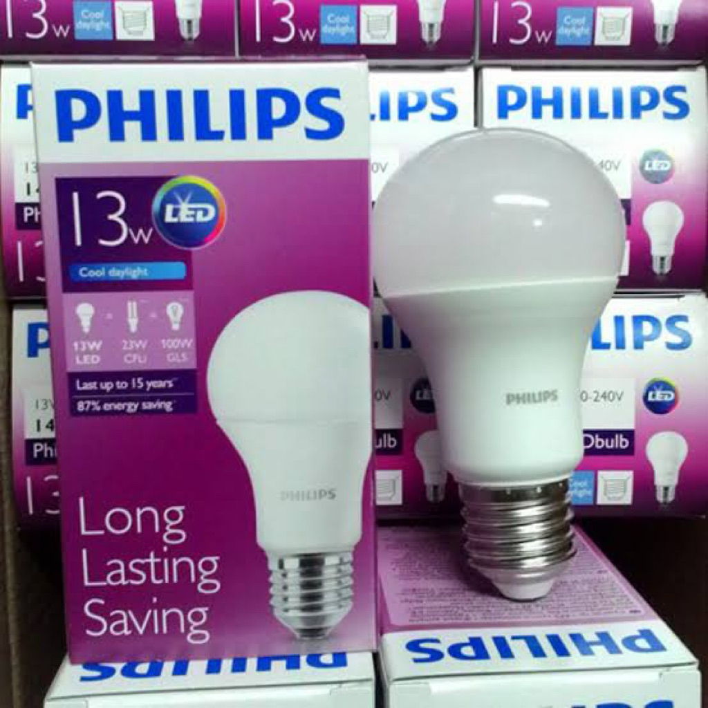 philips lampu 12watt ORI