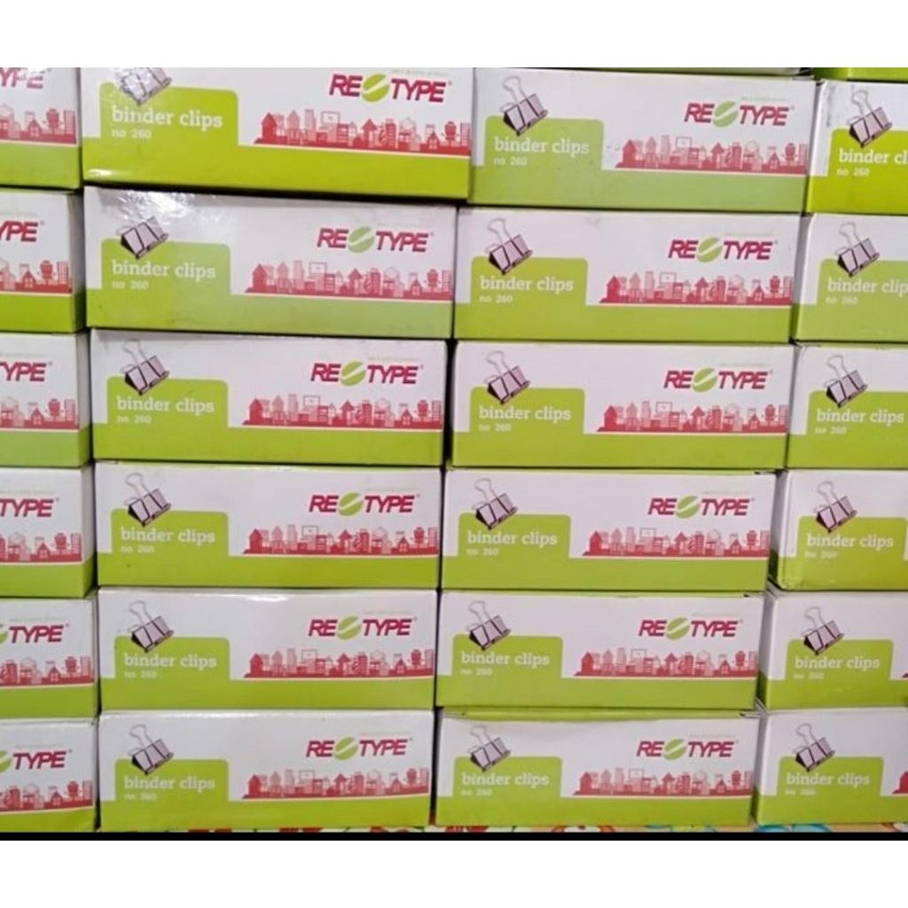 

BINDER CLIP 105 RETYPE