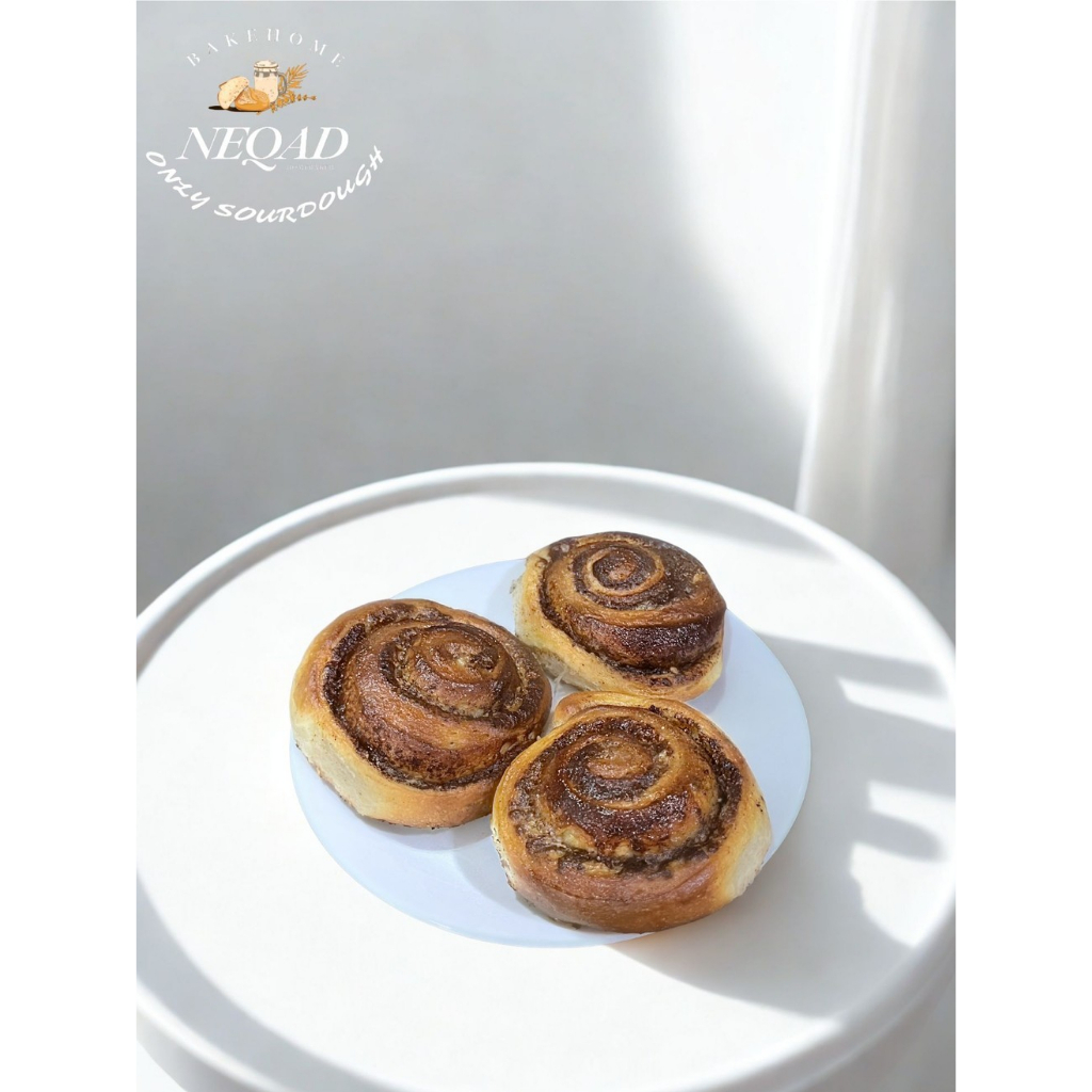 

ROTI ASAM (SOURDOUGH) CINNAMON ROLL