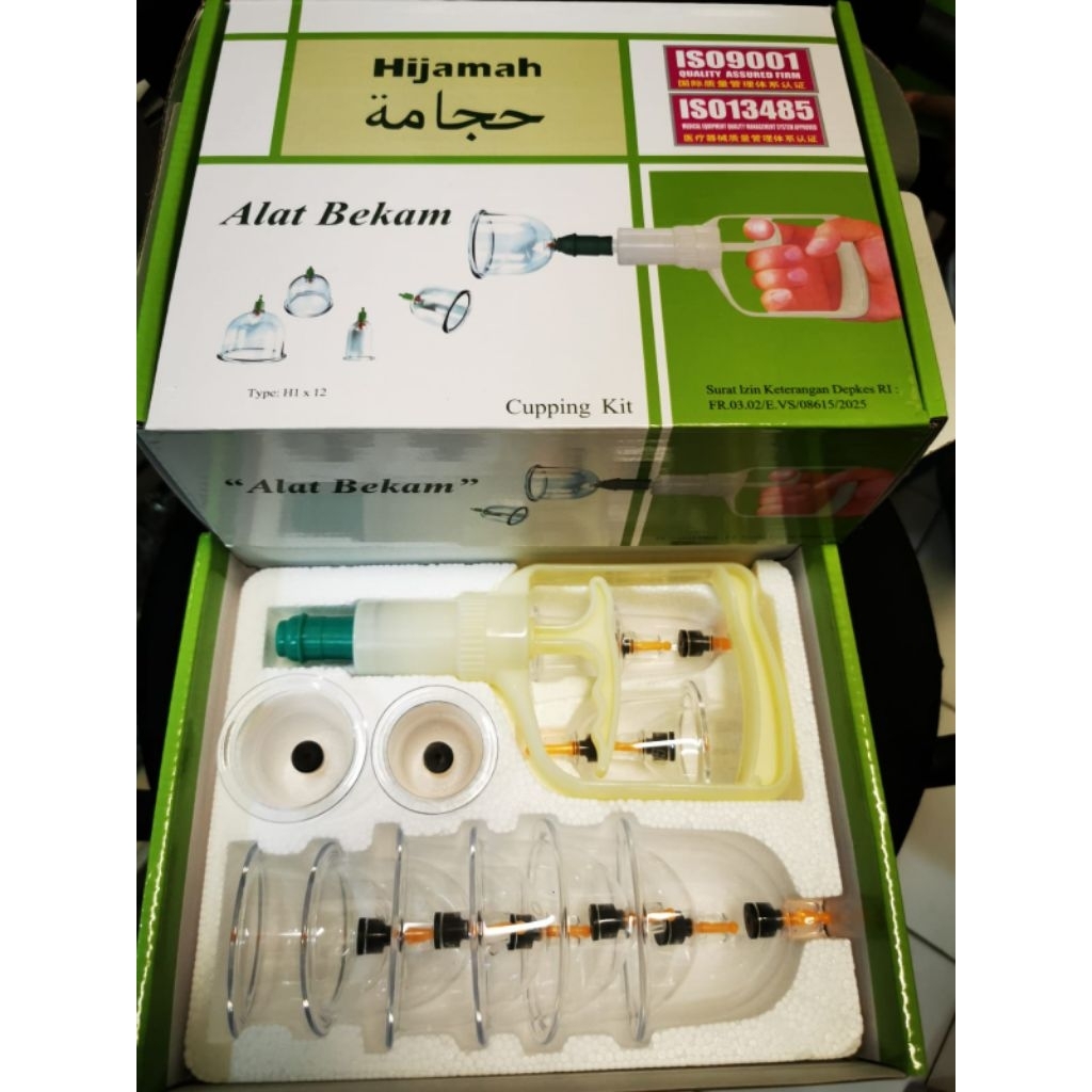 Kop Bekam Hijamah isi 12