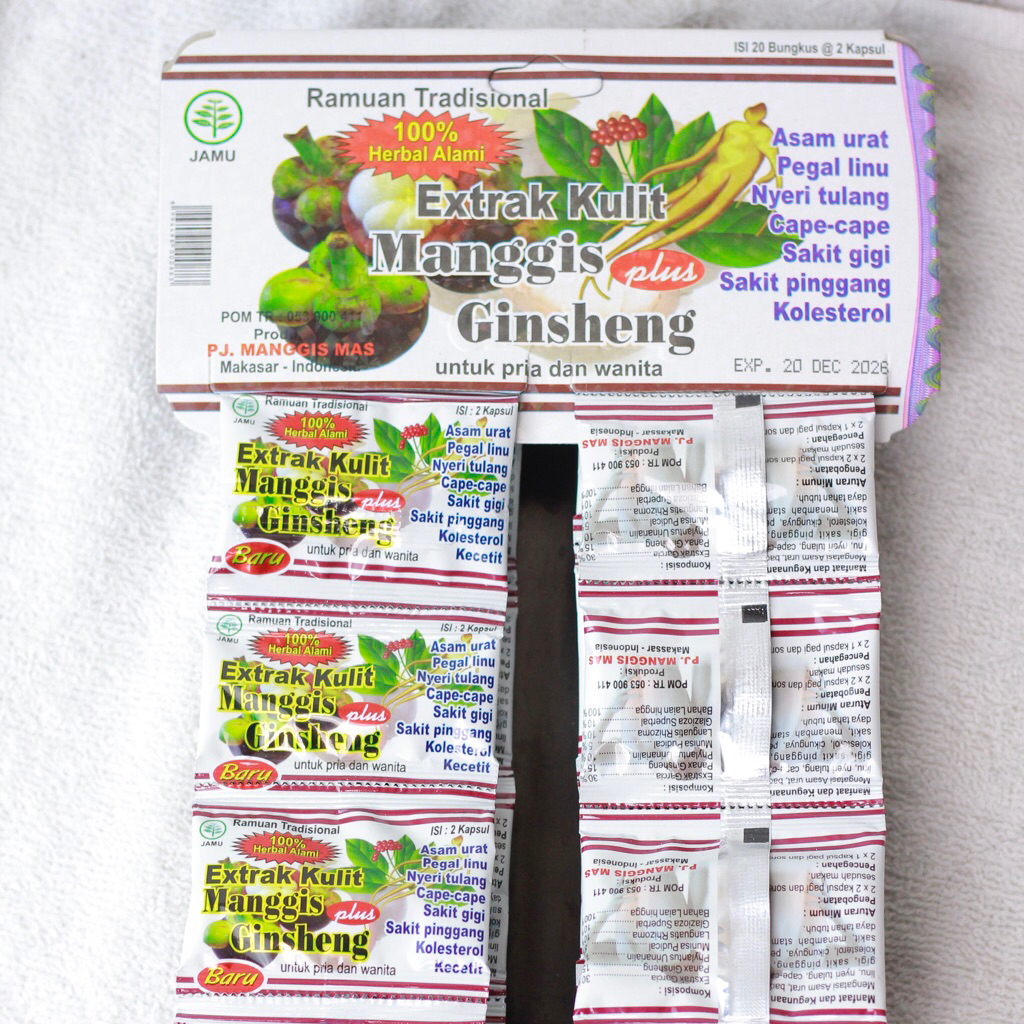 Extrak Kulit Manggis Kapsul Asam Urat Terbaik