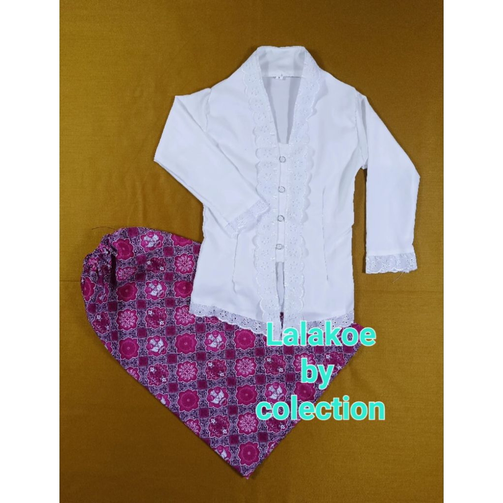 kebaya set rok batik anak sd