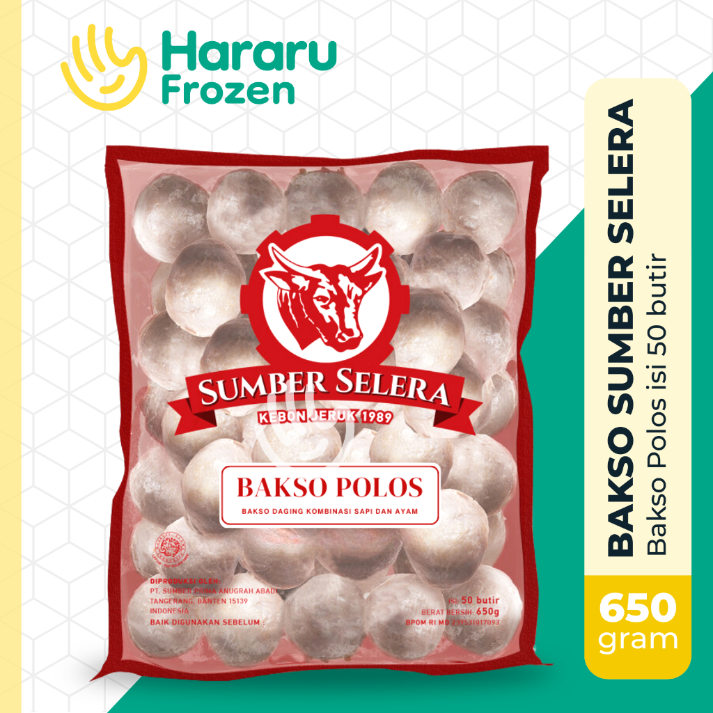 

Bakso Sapi Sumber Selera Polos isi 50
