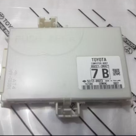 Modul BCM Innova Reborn Fortuner VRZ amp; Hilux DC OriginaL.