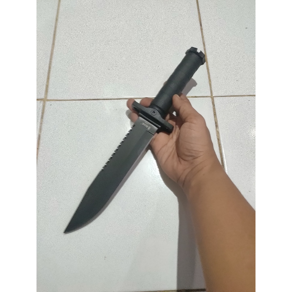 Pisau Survival BGOK 2318A Outdoor Camping Bushcraft