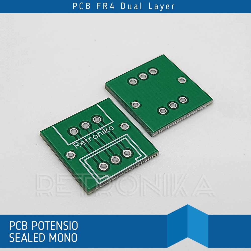 Pcb Potensio Sealed Mono - Dual Layer