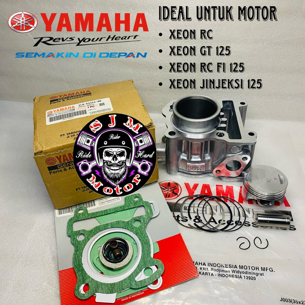 Blok seher 1LB + Top set Yamaha Xeon Rc,Xeon Gt 125,Xeon Rc Fi 125,Xeon Injeksi