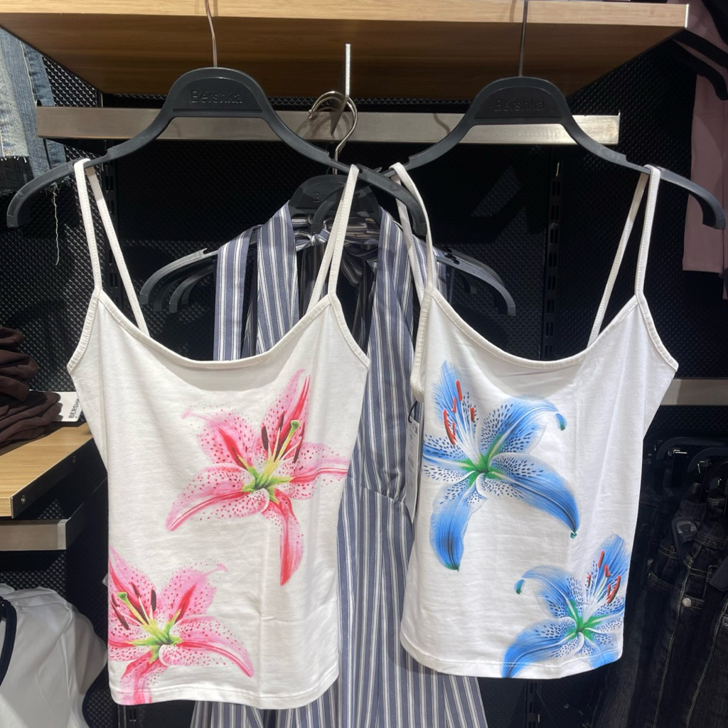 Tanktop T-shirt BERSHKA Women jastip (jasa titip)