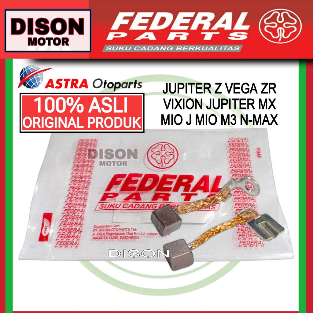Arang stater federal Jupiter z Mio j Mio M3 nmax vixion vega ZR original arang dinamo stater cool st