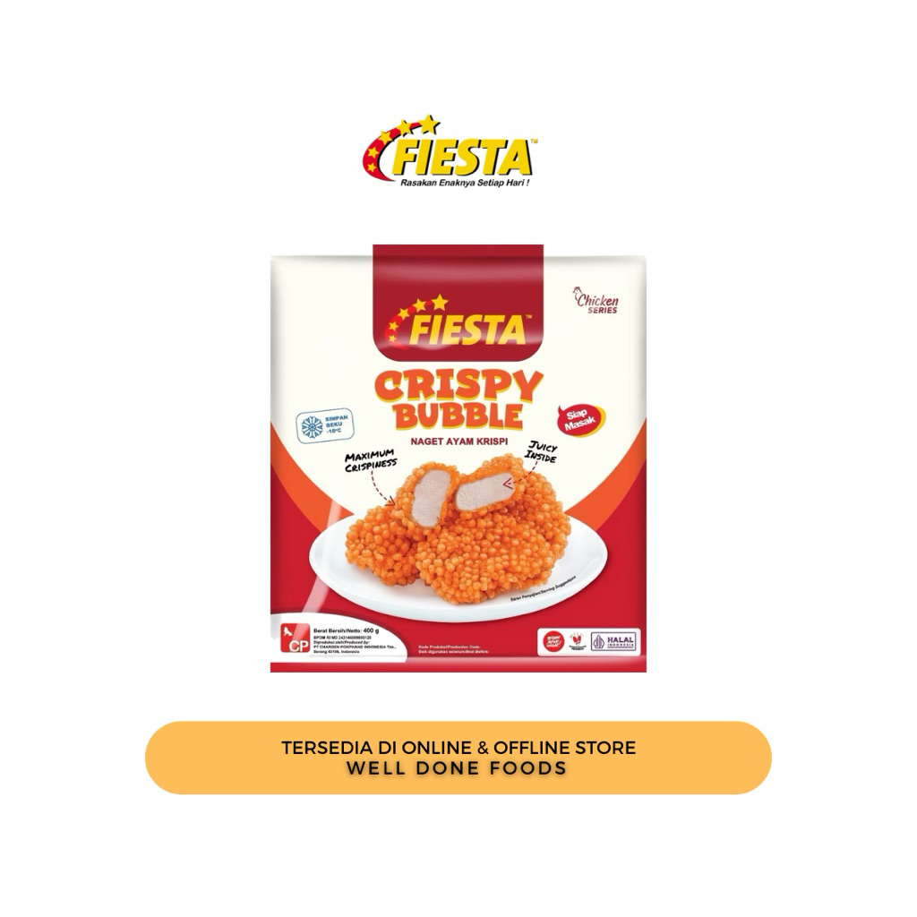 

Fiesta Crispy Bubble 400gr