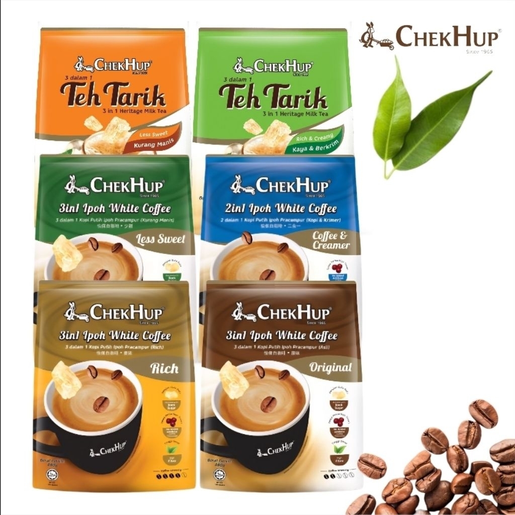 

CHEK HUP | Kopi & Teh Tarik - Ipoh White Coffee