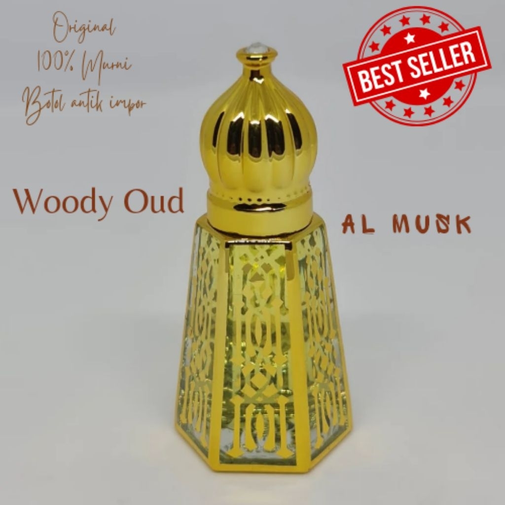Minyak Arabian Woody Oud / Parfum Woody Oud Original Impor Murni Non Alkohol
