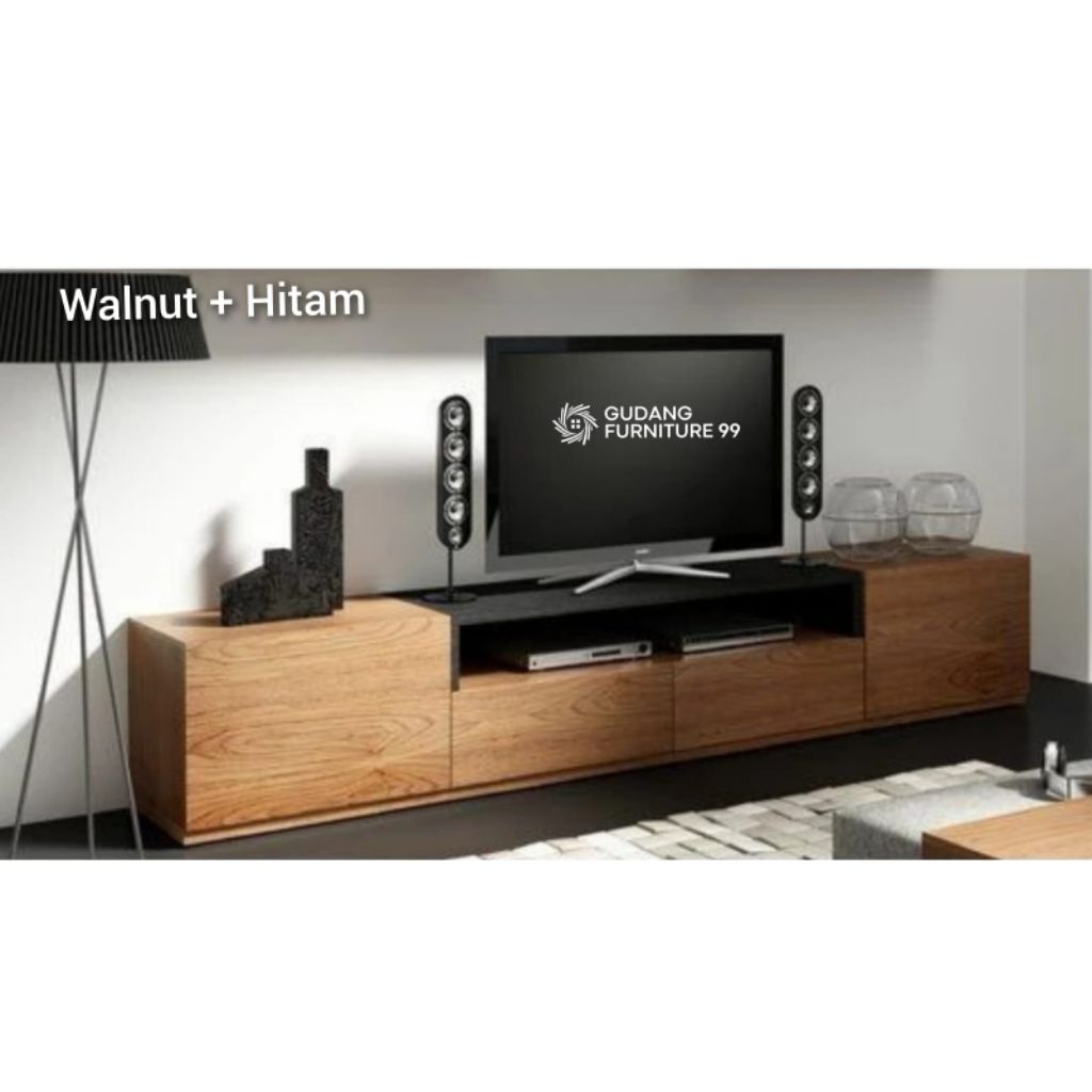 MEJA TV Minimaslis Modern, Panjang variasi, Lebar 40 cm, Tinggi 45 cm / Meja TV / Meja TV mininalis 