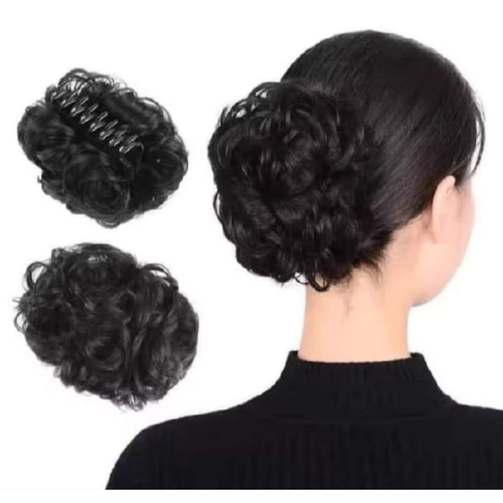 sanggul jepit acak/sanggul jepit gelombang/jepit rambut