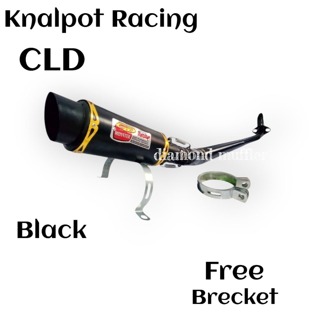 Knalpot Racing Cld Supra Jupiter Revo Vega Astrea Grand Karisma Shogun Blade Smash