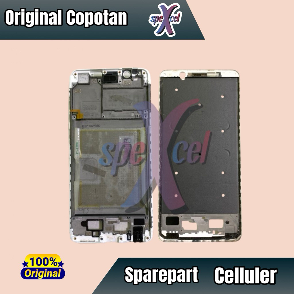 FRAME TATAKAN LCD TULANG RANGKA TENGAH VIVO V7 ORIGINAL COPOTAN TERJAMIN