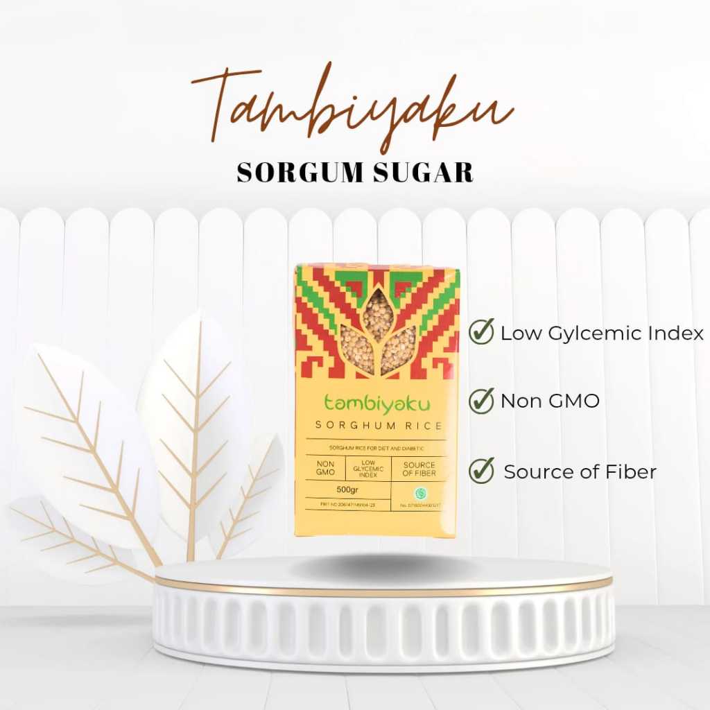 

Tambiyaku Beras Sorghum Gluten Free 500gr