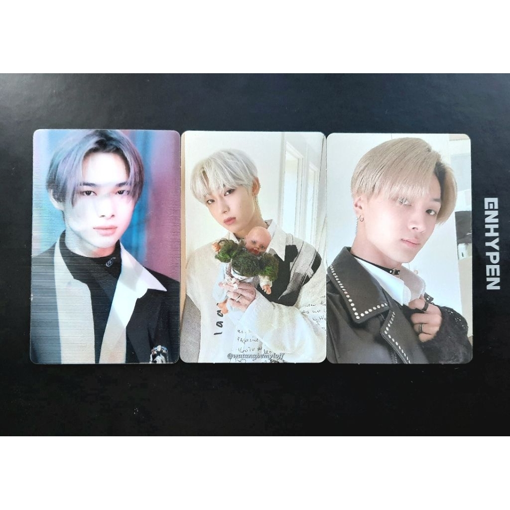 photocard sunoo boneka Jay Ni-ki enhypen bdc album — get all on pic