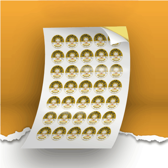 

Stiker Bontak / Chromo / Cetak Custom Label Makanan/ Souvenir / Kemasan / Label Produk UMKM / Bisa Request Desain