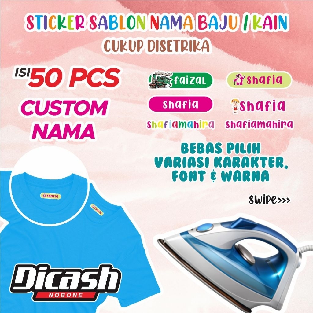 

STIKER LABEL KAOS CUSTOME - STIKER ANTI KETUKAR - LABEL KAOS - STIKER SABLON