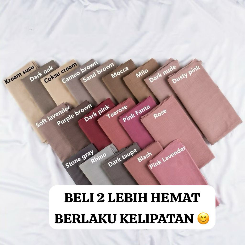 HIJAB UMAMA POLOS BASIC VOAL UMAMA POLOS