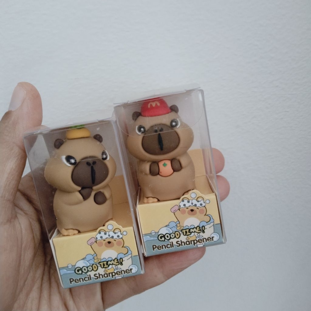 

[COD] Rautan Pensil Kayu motif Capybara