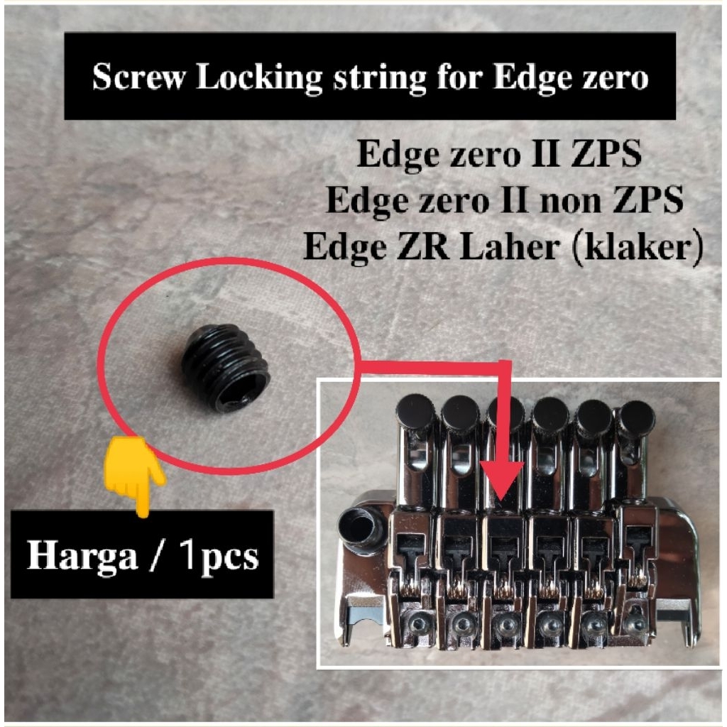 screw locking string for Tremolo edge zero II zps tremolo ZR tremolo zero II