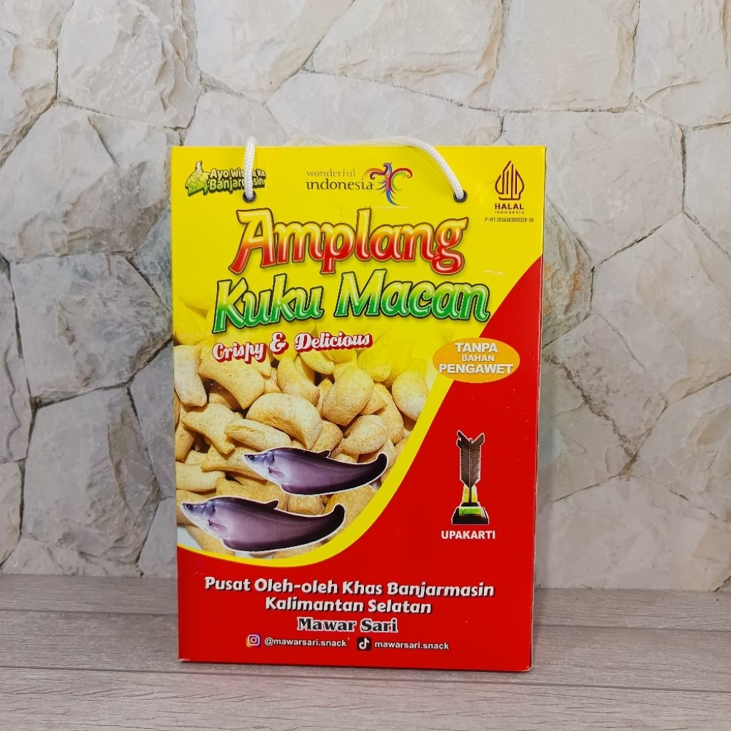 

Amplang Kuku Macan Mawar Sari isi 5