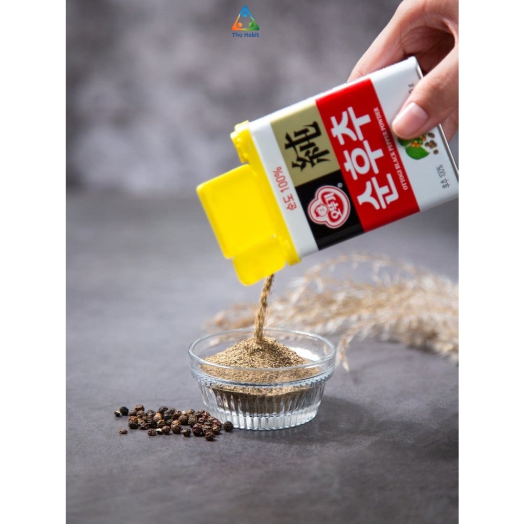 

(The Habit) Ottogi Black Pepper Powder 50g