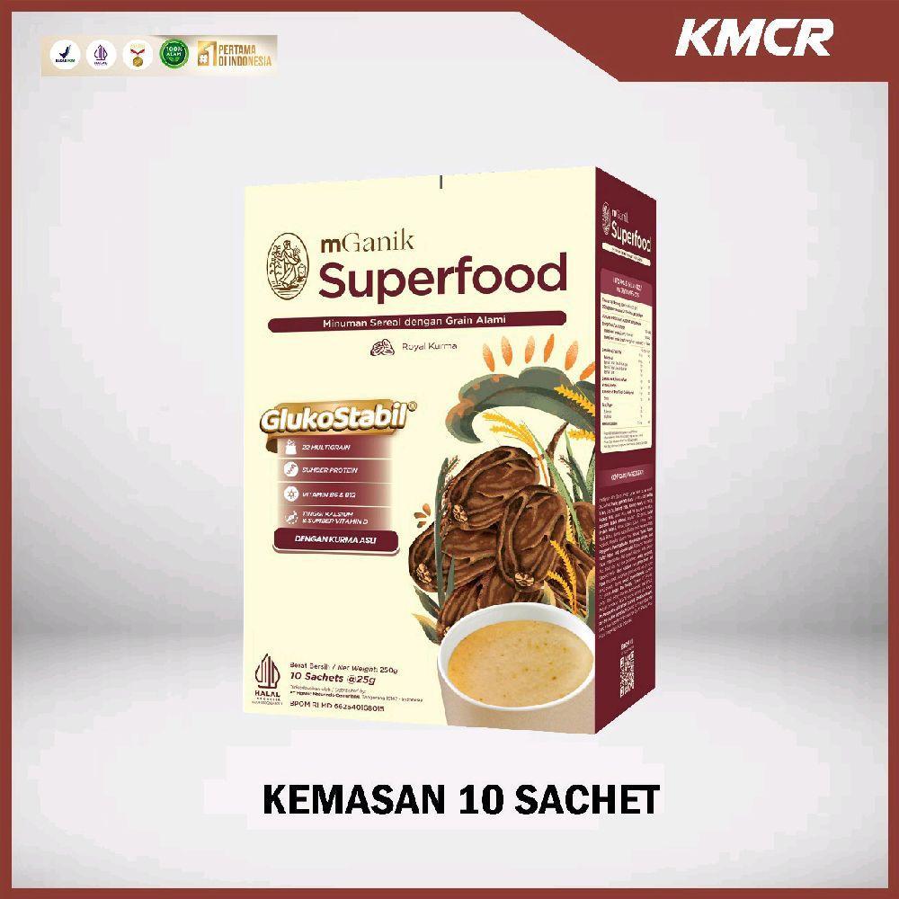 

MGANIK SUPERFOOD 1 BOX 10 SACHET 250gr MULTIGRAIN - KMCR NEXTLEVEL