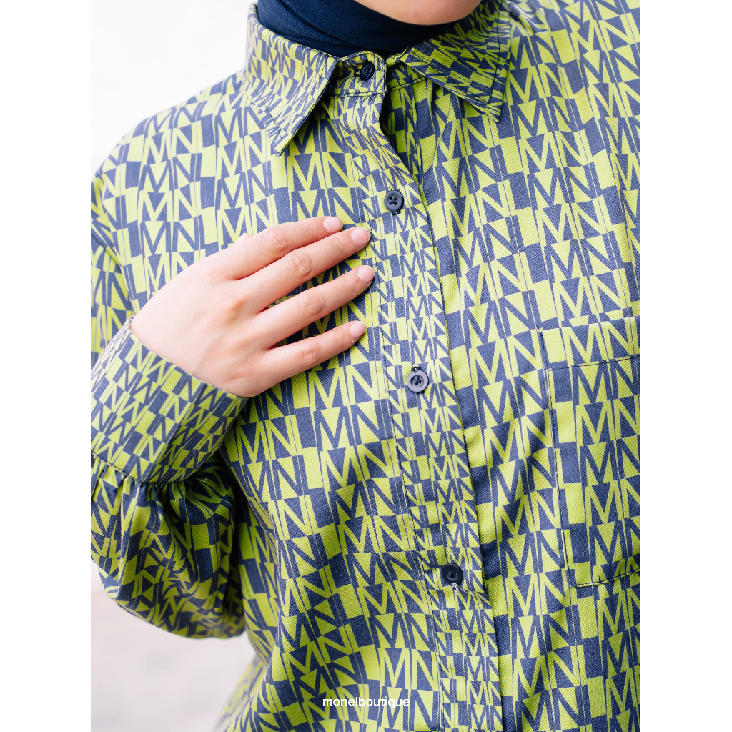 MONEL - Atasan / Top / Kemeja Wanita - Lunara Top