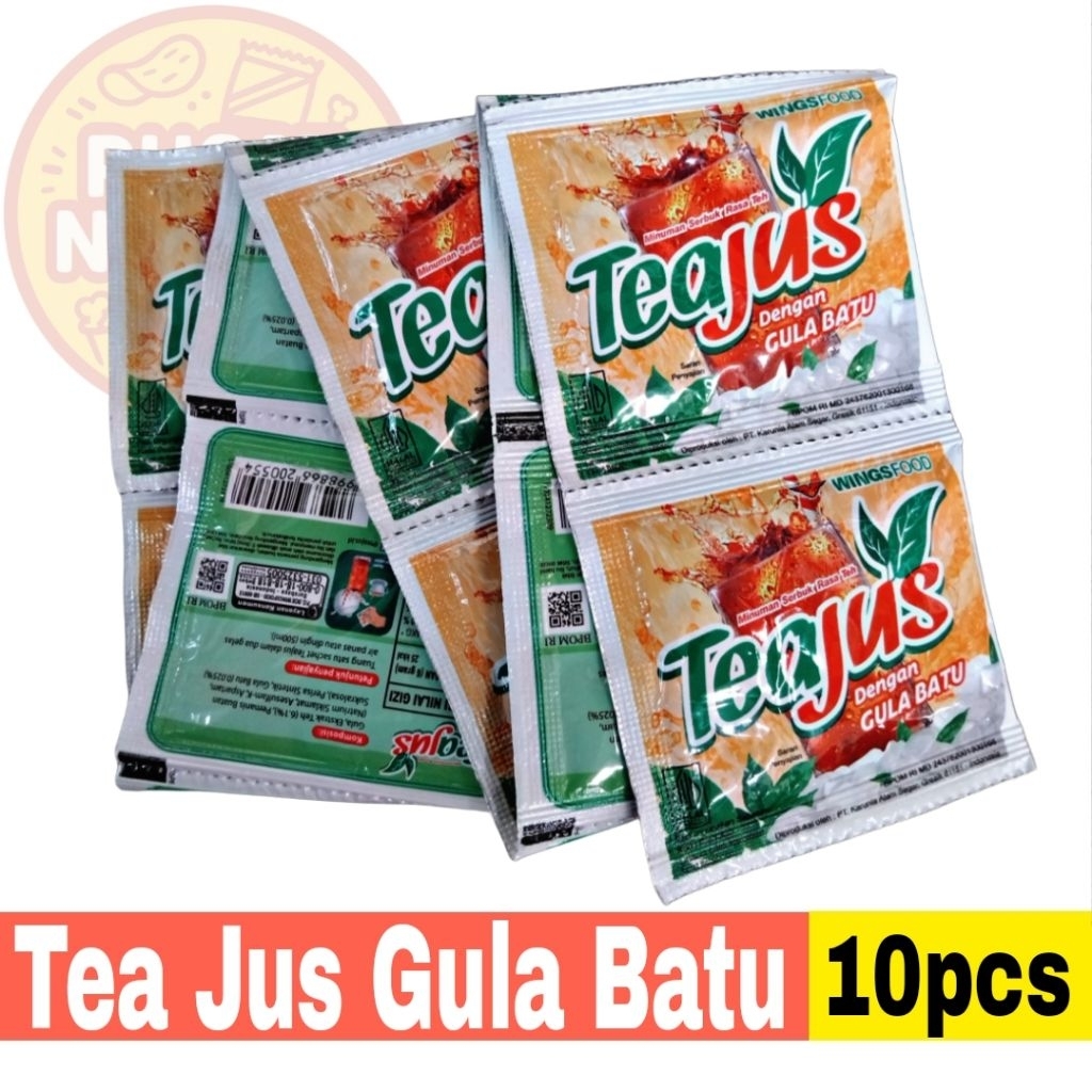 

Minuman Bubuk - Tea Jus Gula Batu Renceng isi 10pcs