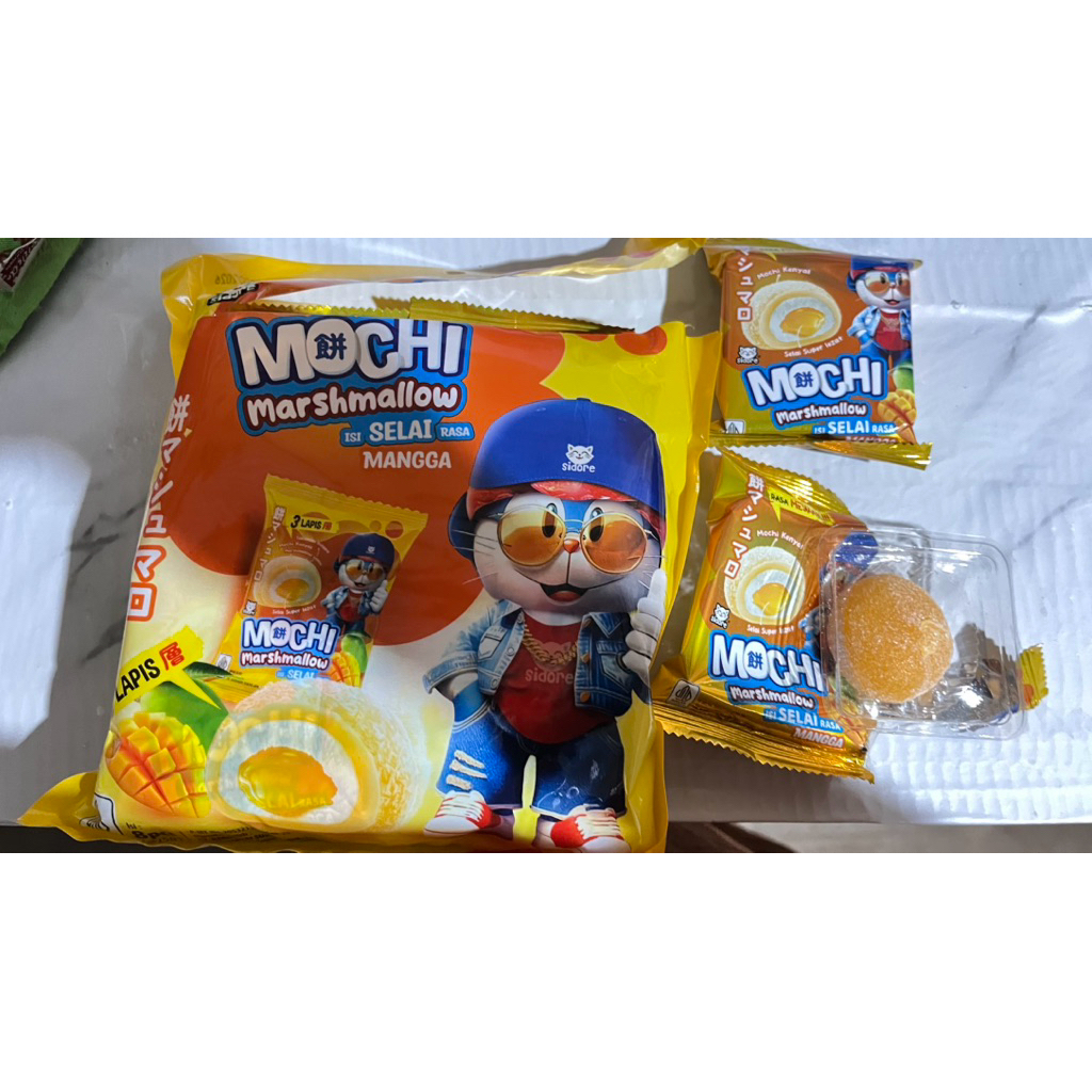 

MOCHI Marshmallow isi PASTA rasa MANGGA