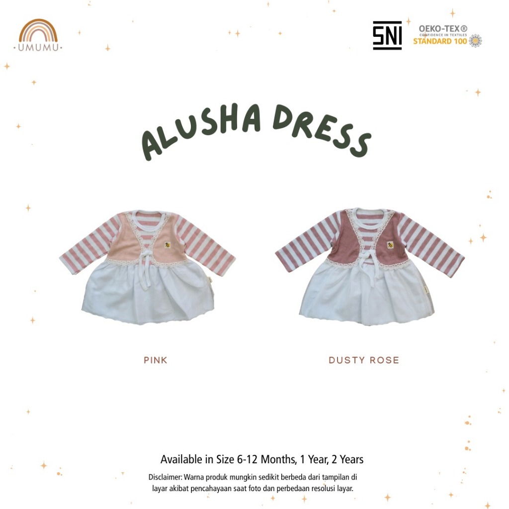 UMUMU Alusha Dress - Dress Anak Perempuan