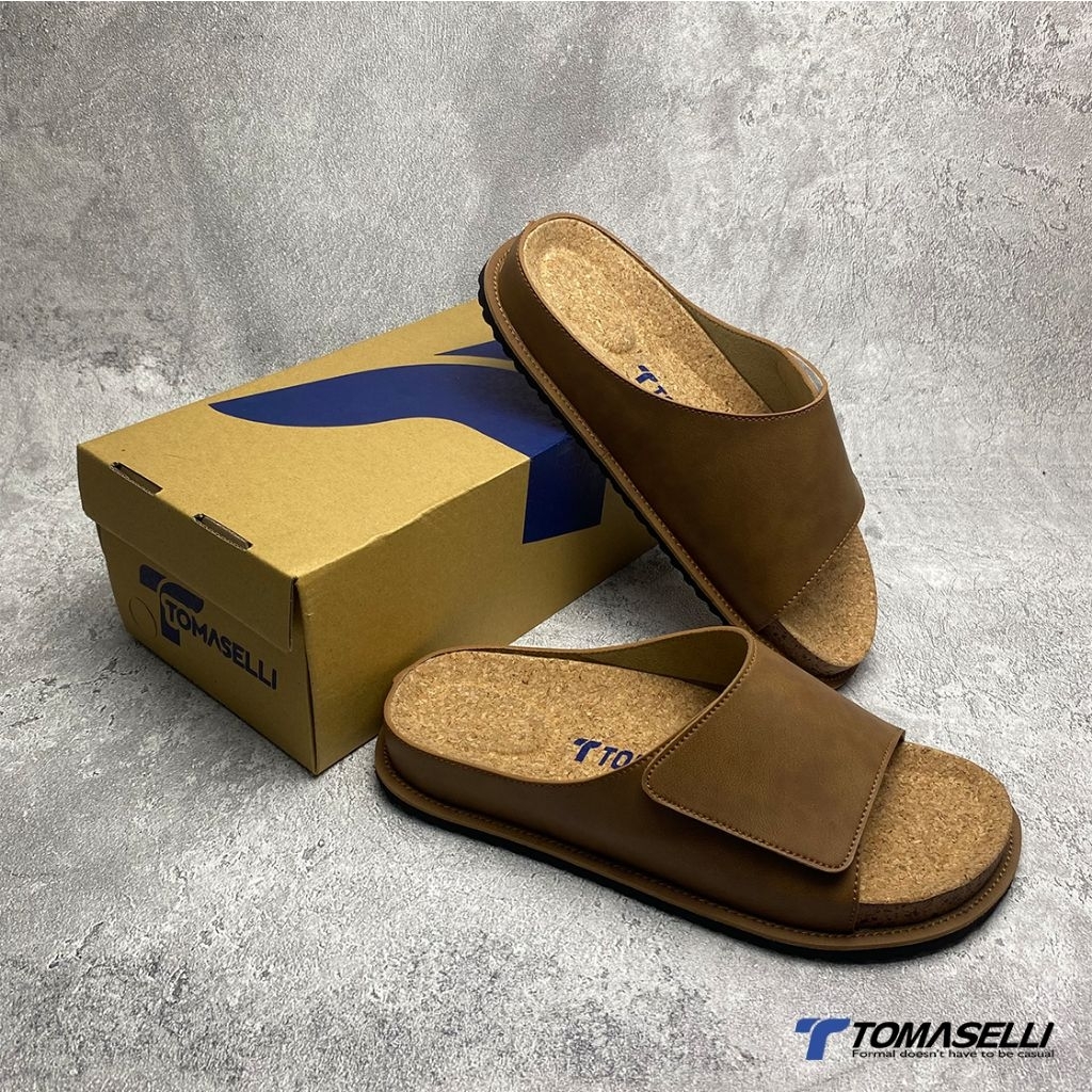 Sandal Selop Pria Wanita Sandal Birken Sandal Ricambi Tomaselli