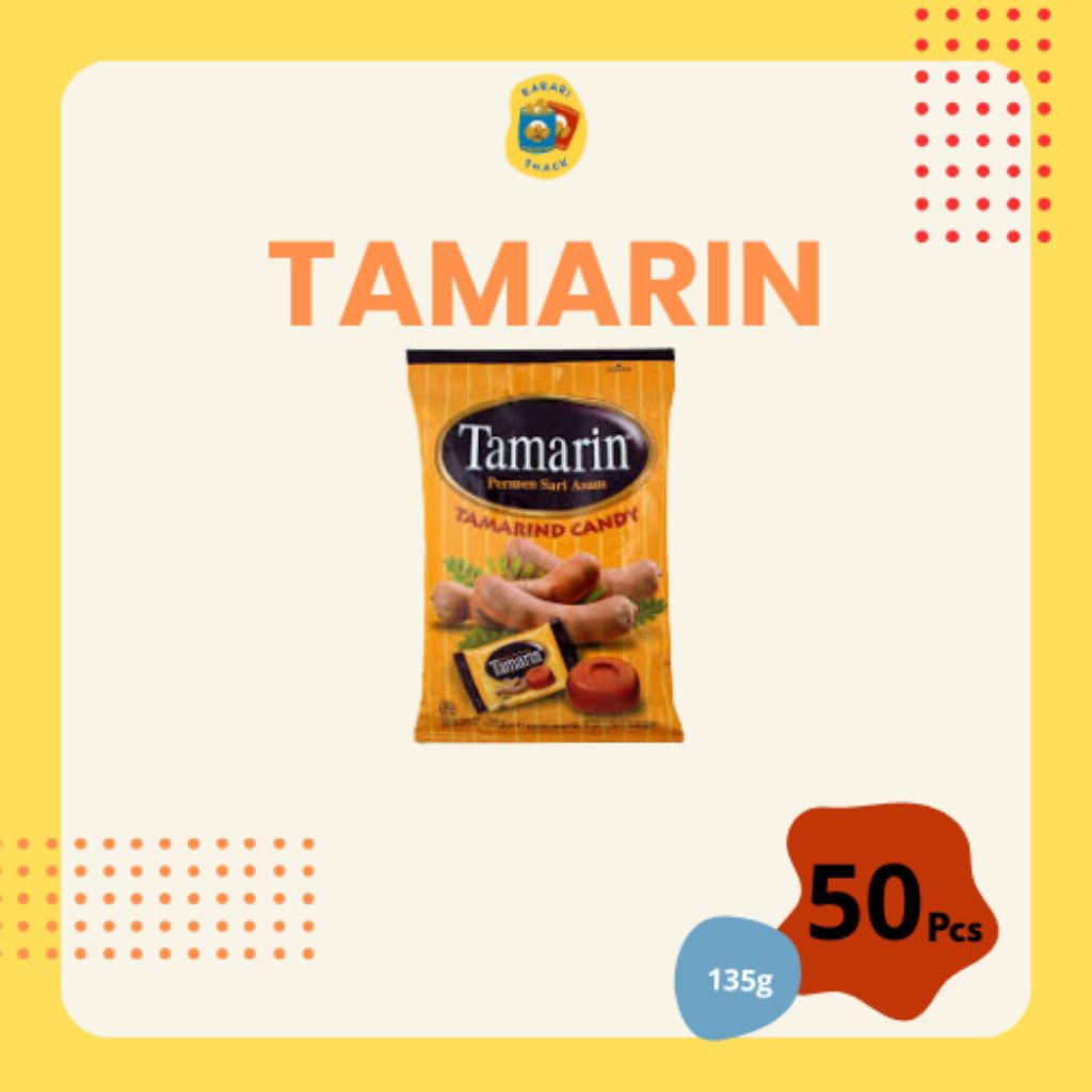 

RS Permen Tamarin (135g) Permen Sari Asam isi 50pcs Tamarin Candy