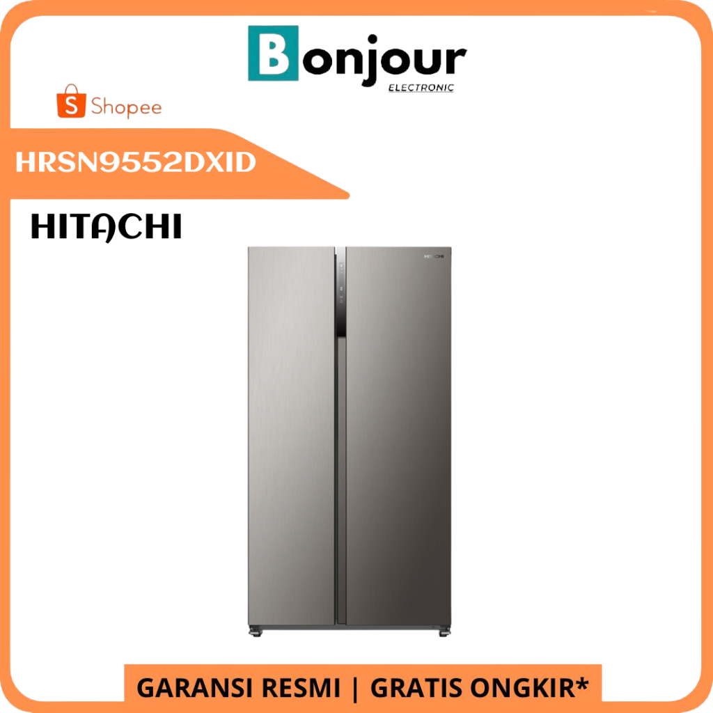 Kulkas Side by Side Hitachi Inverter 525L Hitachi HRSN9552DXID