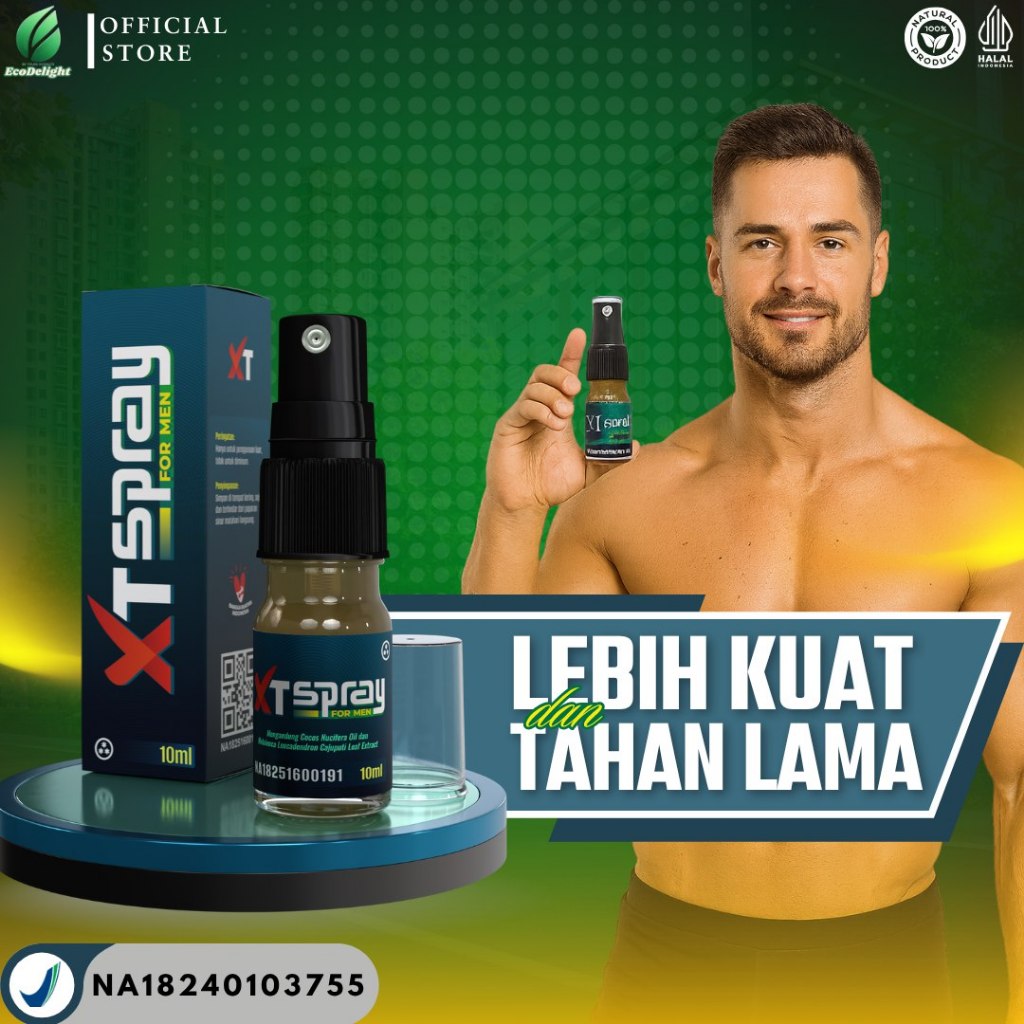 XT Spray Spray Tahan lama pria Original BPOM