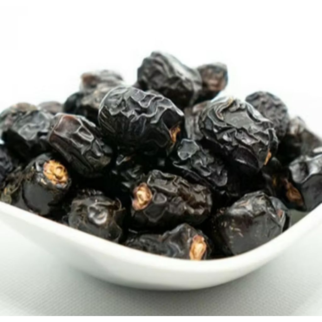 

Kurna Ajwa Al-madinah kemasan 500gram/Kurma Ajwa Superr original/kurma ajwa Aliya kemasan kotakan
