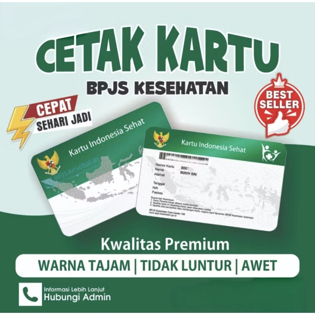 

Cetak Kartu BPJS NPWP dan Listrik