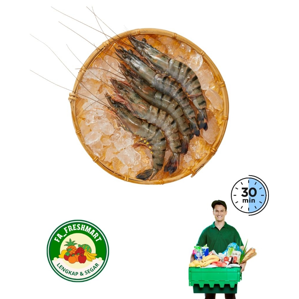 

udang segar 200gr (ukuran sedang)