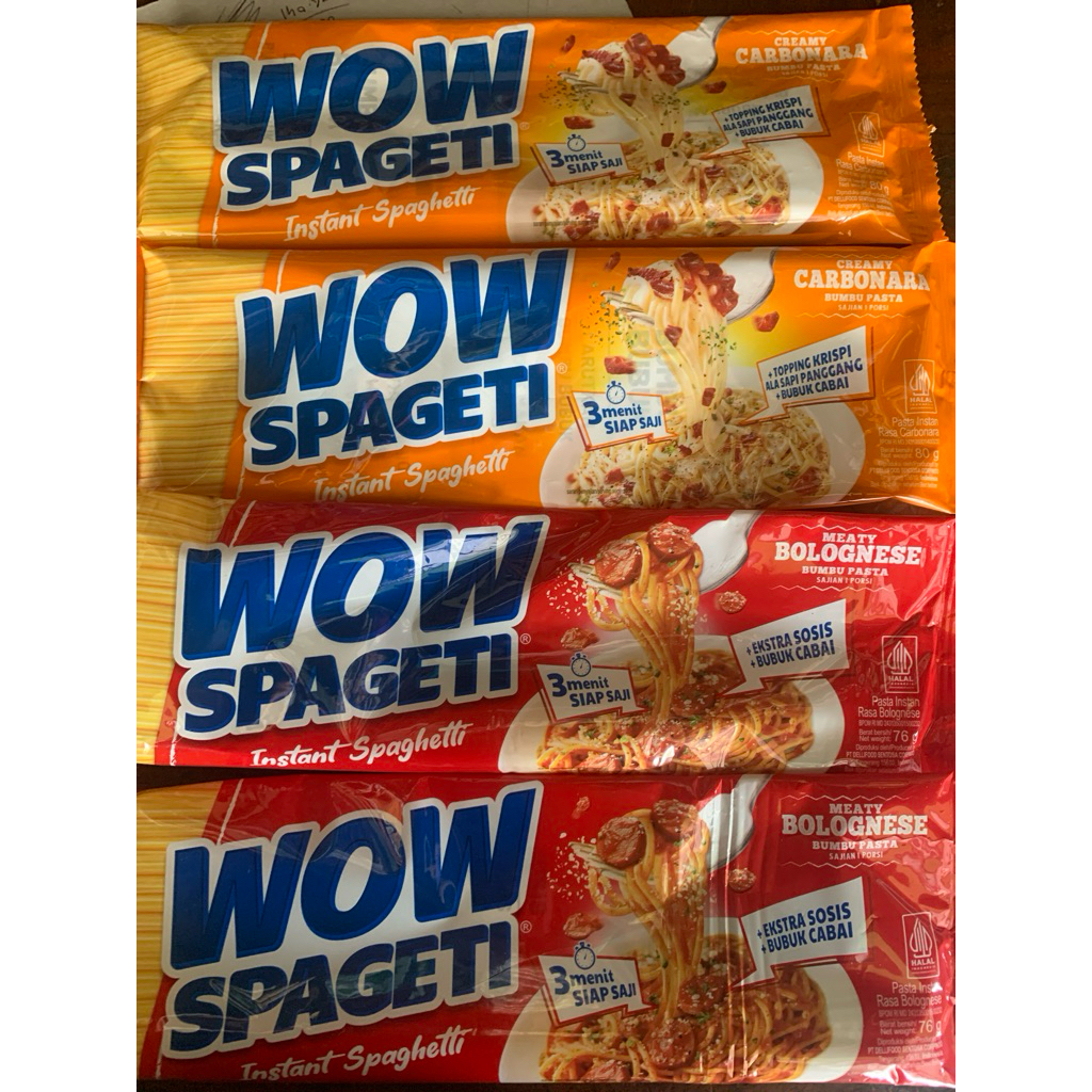 wow spageti pasta spageti instan spageti pasta instan