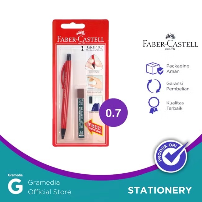 

Gramedia Karawaci - Faber Ergo.Mech Pcl 0.7 Opaque 135101