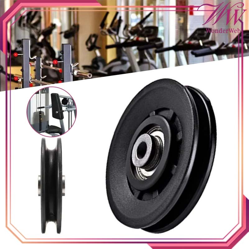 Roda Katrol Gym Rumahan 90mm Katrol Buat Gym Roda Kabel Peralatan Gym Katrol Fitness
