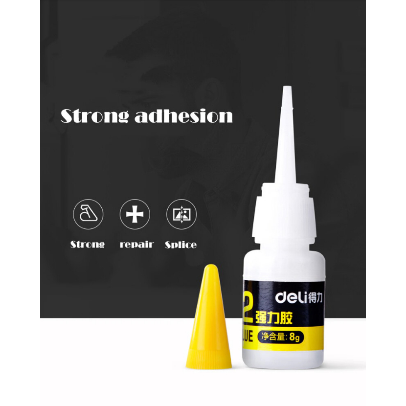 

Super glue DELI lem super power glue general use lem serbaguna