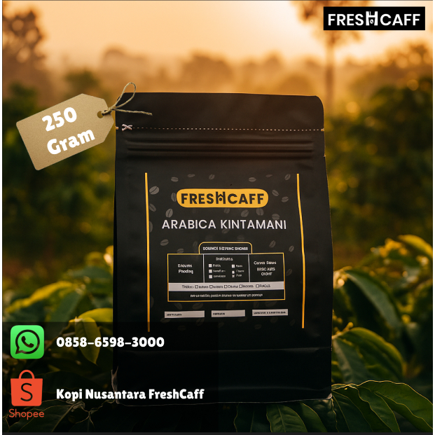 

Arabica Kintamani 250 Gram