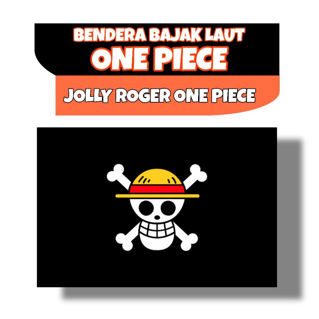 BENDERA ONE PIECE - JOLLY ROGER ONE PIECE