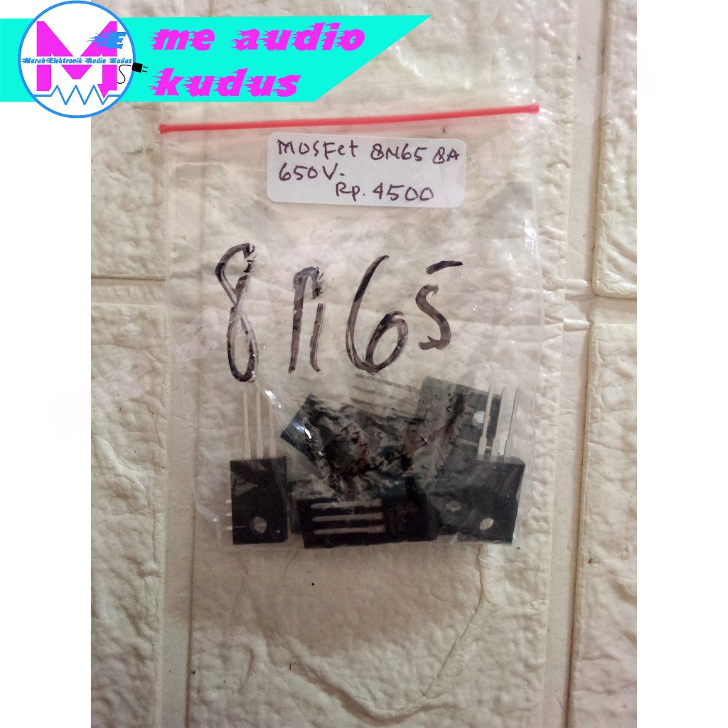 TRANSISTOR MOSFET 8N65 8A 650V